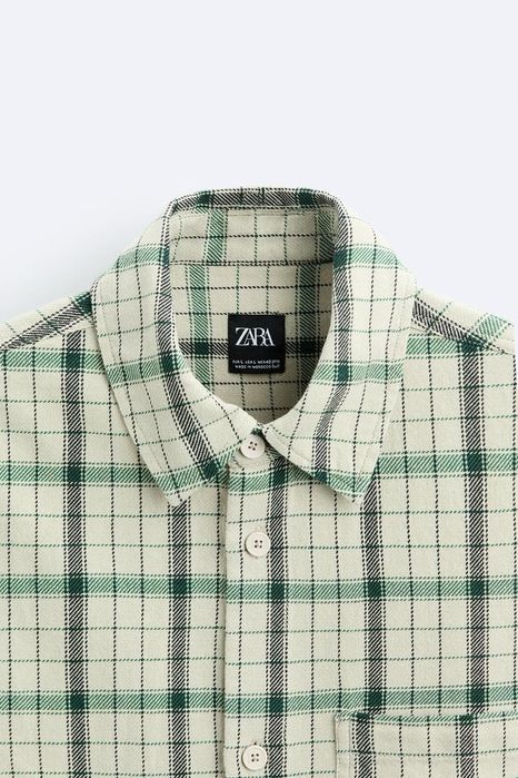 Нова чоловіча сорочка верхня овершот зара Zara