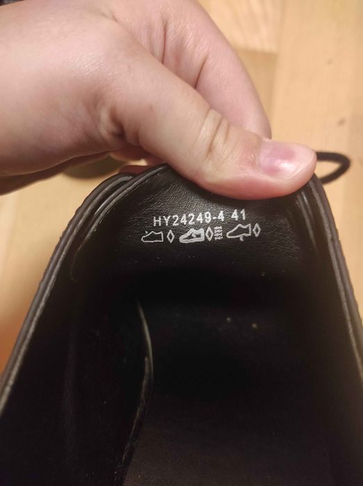 Buty Półbuty DeeZee HY24249-4 Czarny Loafersy