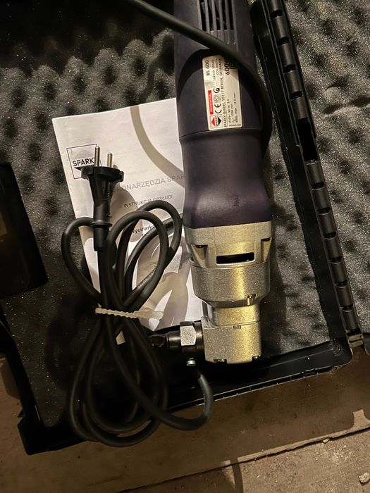 wycinarka, nożyce do blach Sparky typ BS 600 w walizce,  jak nowa