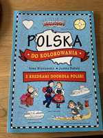 Polska do kolorowania. Książka kolorowanka