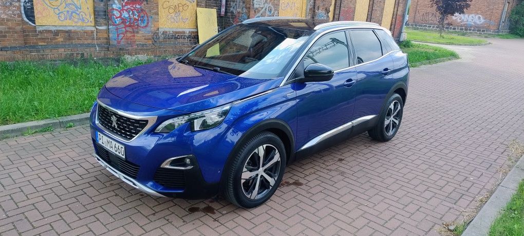 Peugeot 3008 18r 1.6 Turbo 165KM GT LINE Piękny