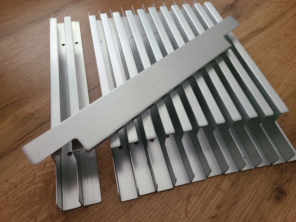 9 x uchwyt do szafek ikea inox