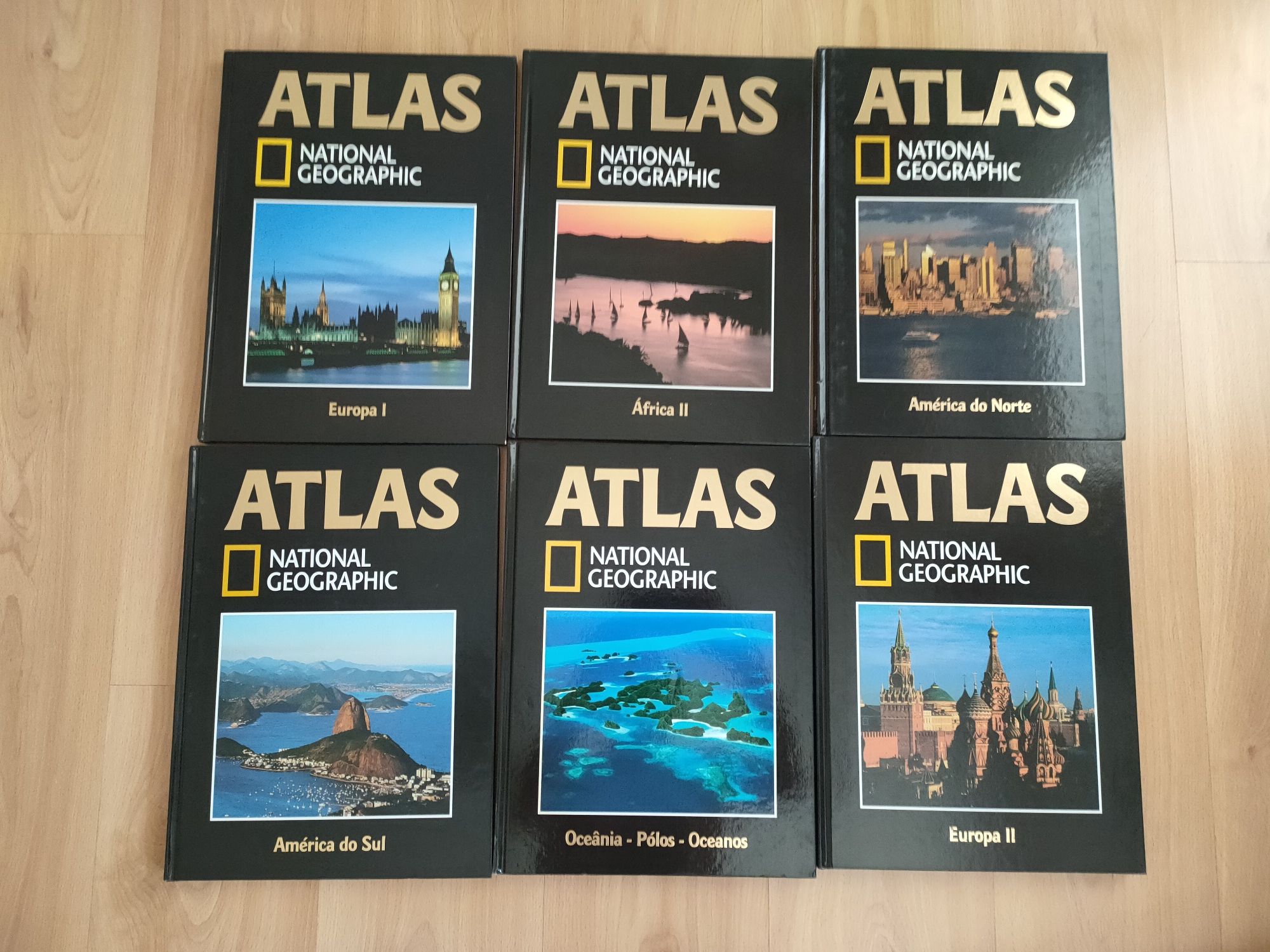 Atlas do Mundo, National Geographic, 10 volumes