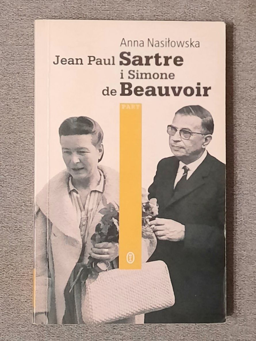 Jean Paul Sartre i Simone de Beauvoir - Anna Nasiłowska