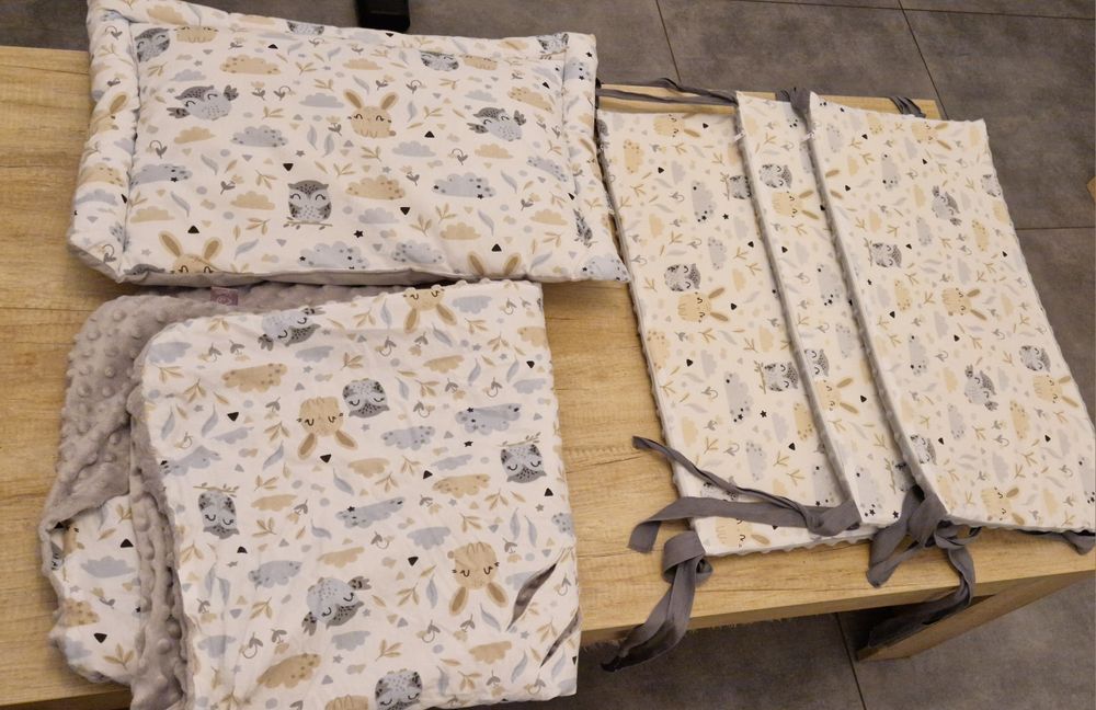 Zestaw niemowlęcy Sowy i Króliczki