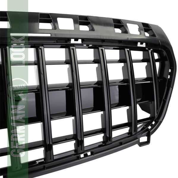 Grelha desportiva preta brilhante para Mercedes Classe A W176 12 a 15