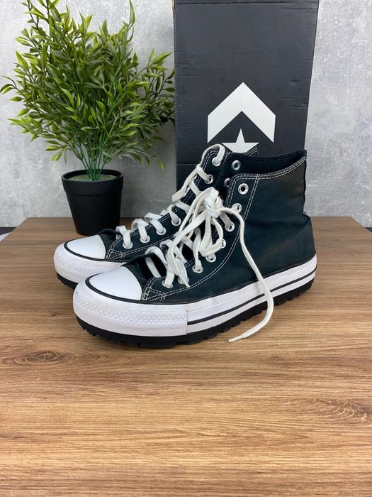 Buty damskie Converse City Trek Hi r. 40 - wysokie trampki z grubą