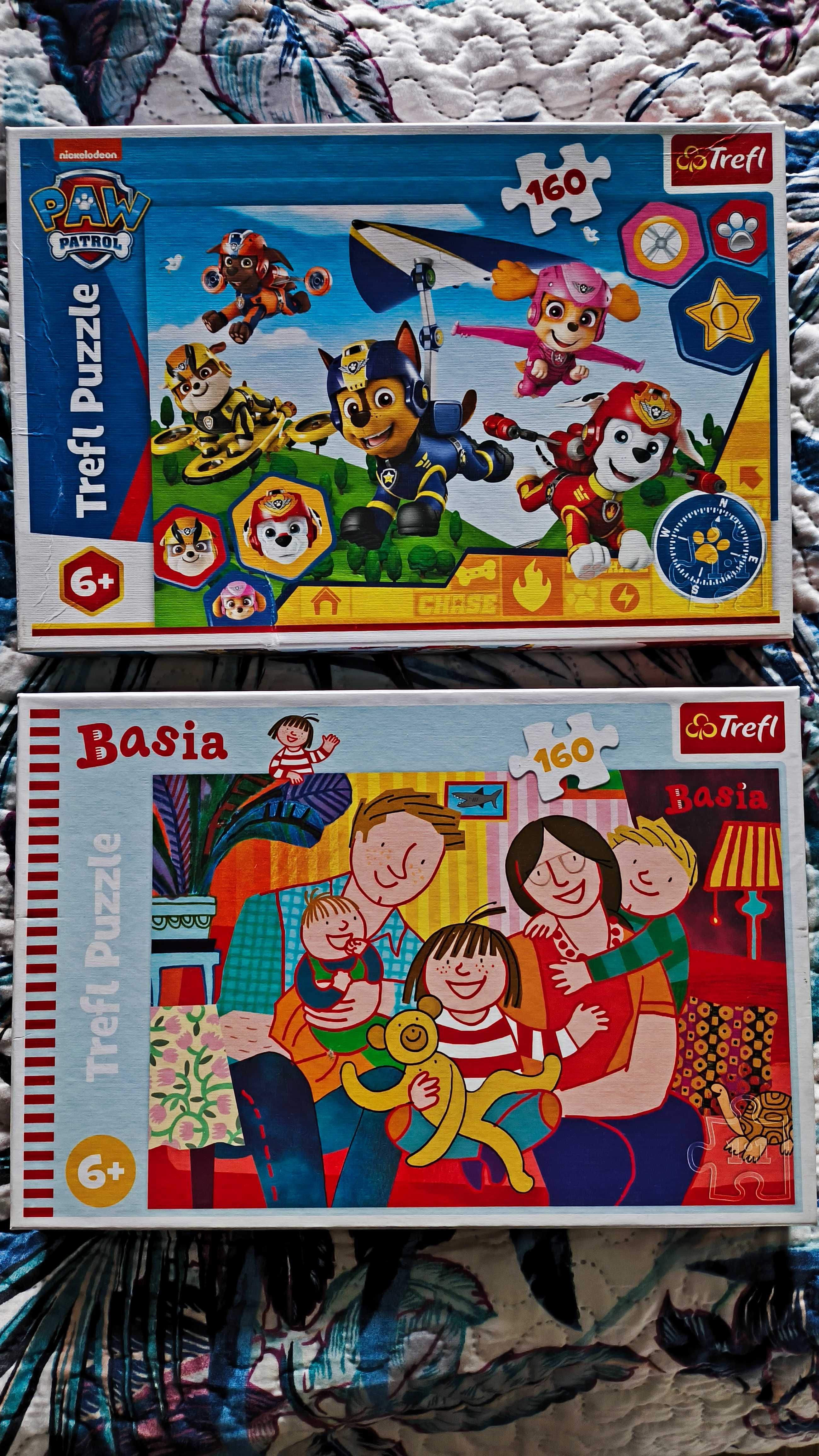 Puzzle 160 el. Psi Patrol i Basia Trefl - Wawa