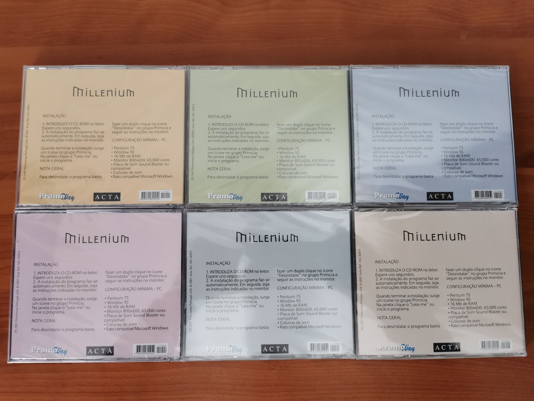 6 CD's Millenium (História)