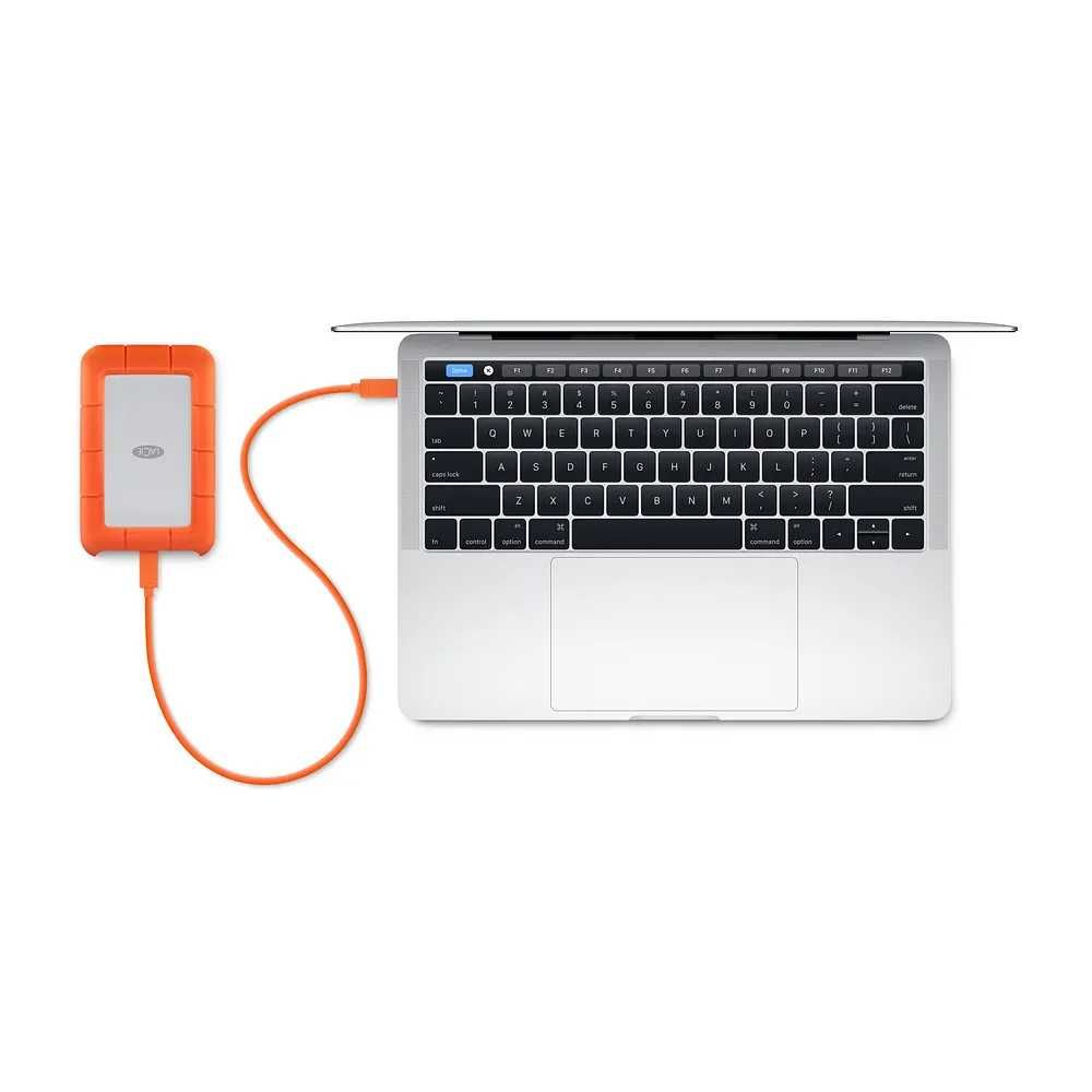 Протиударний зовнішній жорсткий диск LaCie Rugged USB-C 2TB