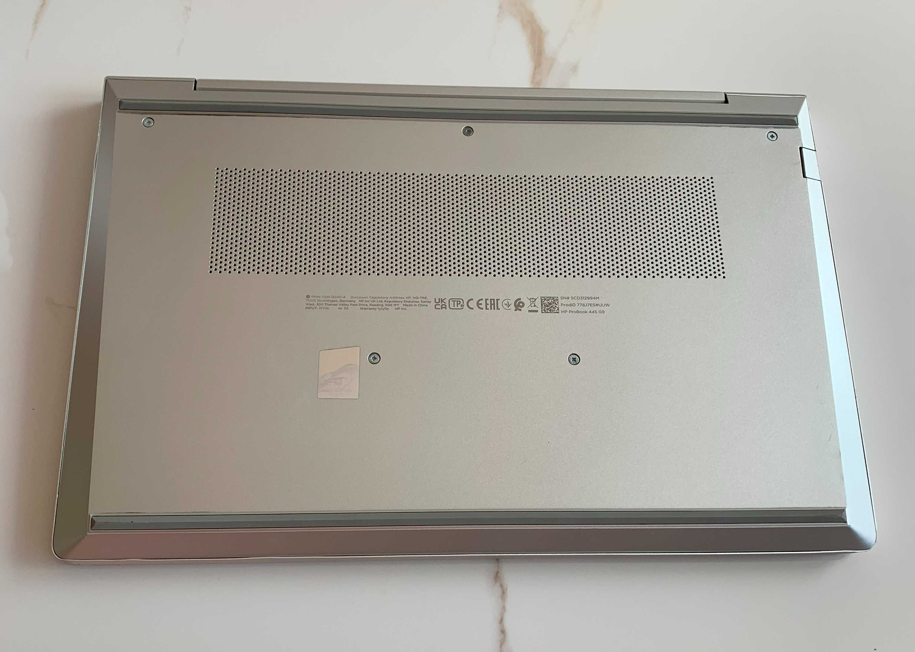 HP ProBook 445 G9 14’ ( Ryzen 3, 8gb RAM, 128gb SSD)  zasilacz Gratisy