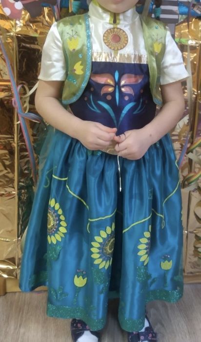 Strój karnawałowy Anna Kraina Lodu 104