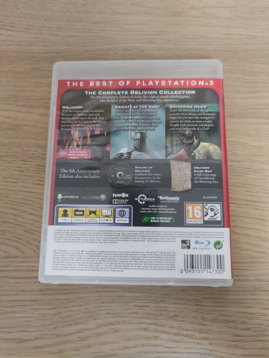 Oblivion ps3 PlayStation 3