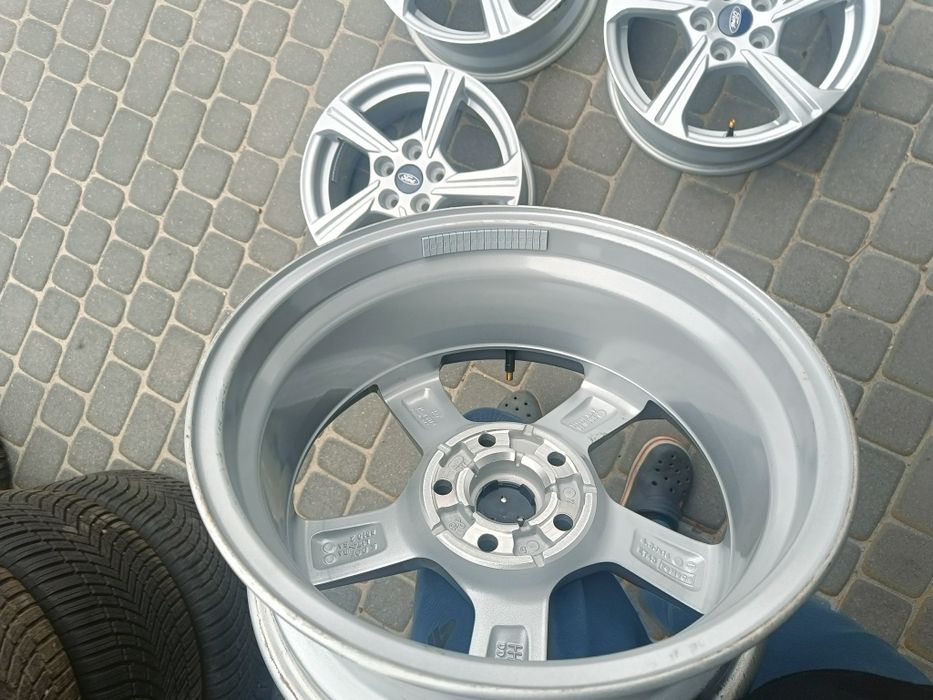 Felgi16 5*108 oryg Ford Focus C-Max S-Max czujniki NOWE kpl