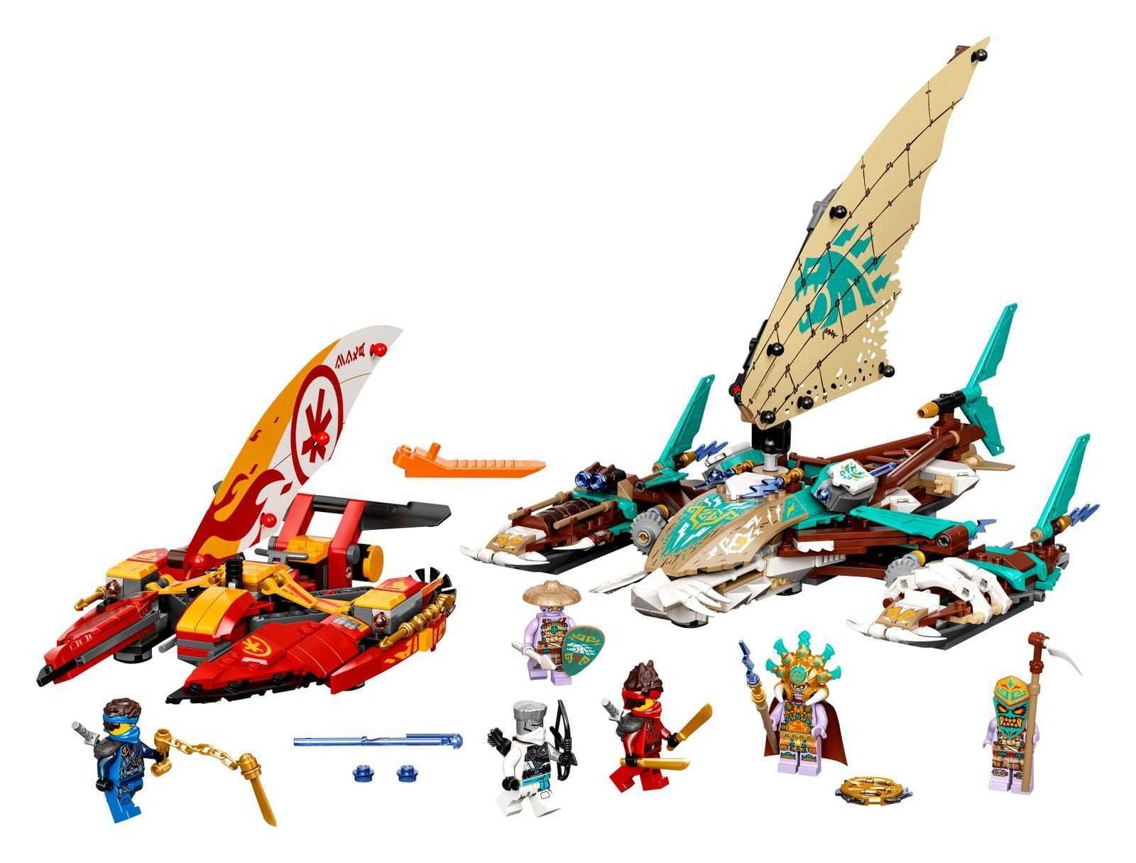 LEGO® 71748 Ninjago - Morska bitwa katamaranów klocki prezent ninja