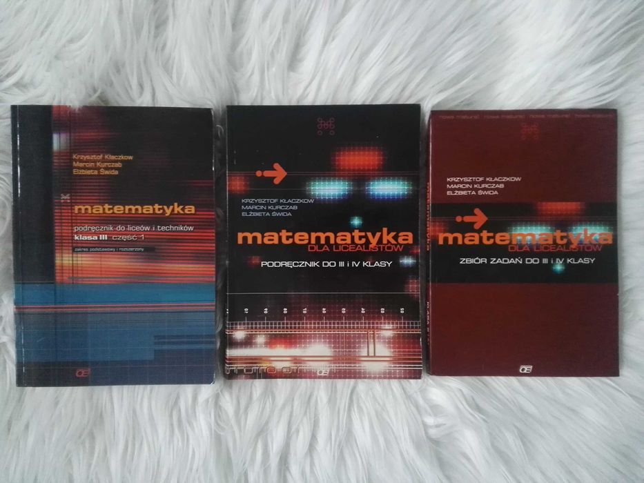 Matematyka. podręcznik +zbiór zadań.