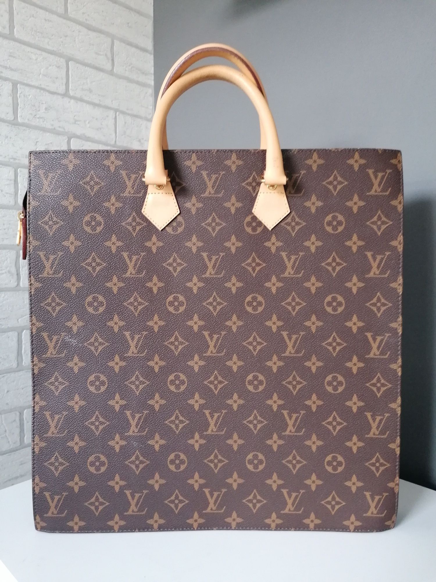 Skórzana torba aktówka Louis Vuitton