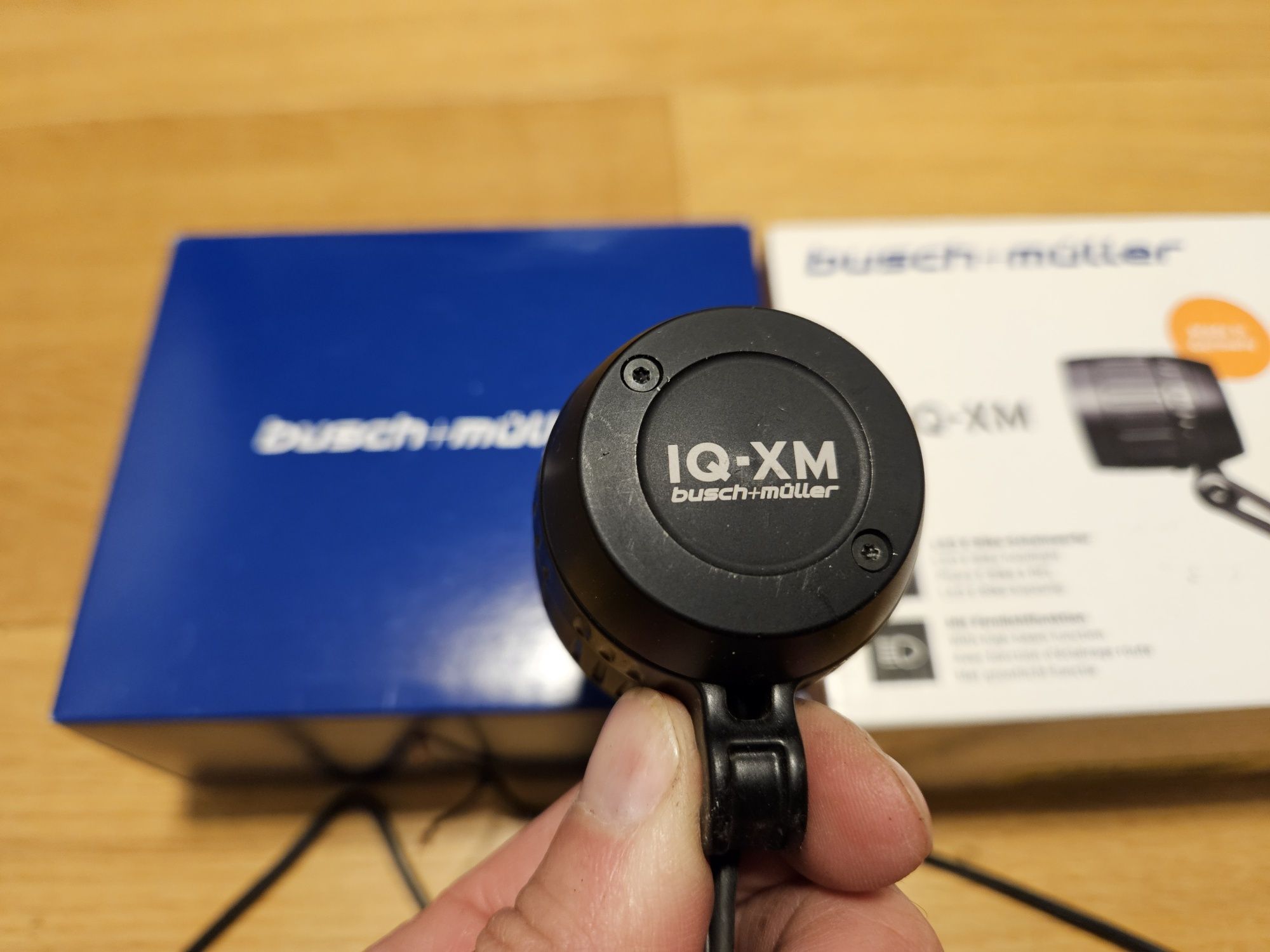 Lampka rowerowa E-bike Busch & Müller IQ-XM  potężne 170 lx światła!