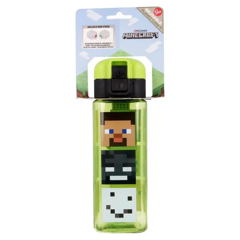 Butelka Bidon Minecraft Śniadaniówka Zestaw Szkoln