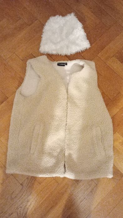 Strój pastuszka jasełka kamizelka rozmiar S i i czapka