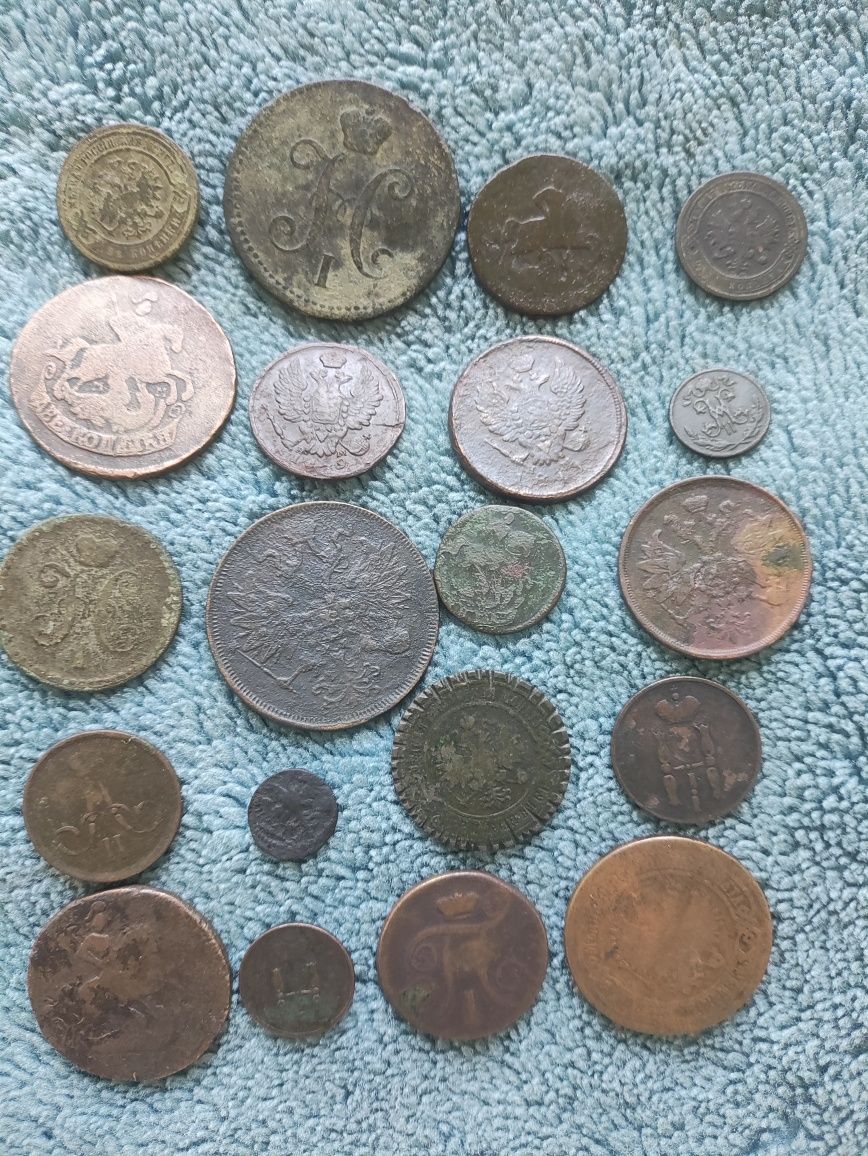 Продам медние монеты разных периодов