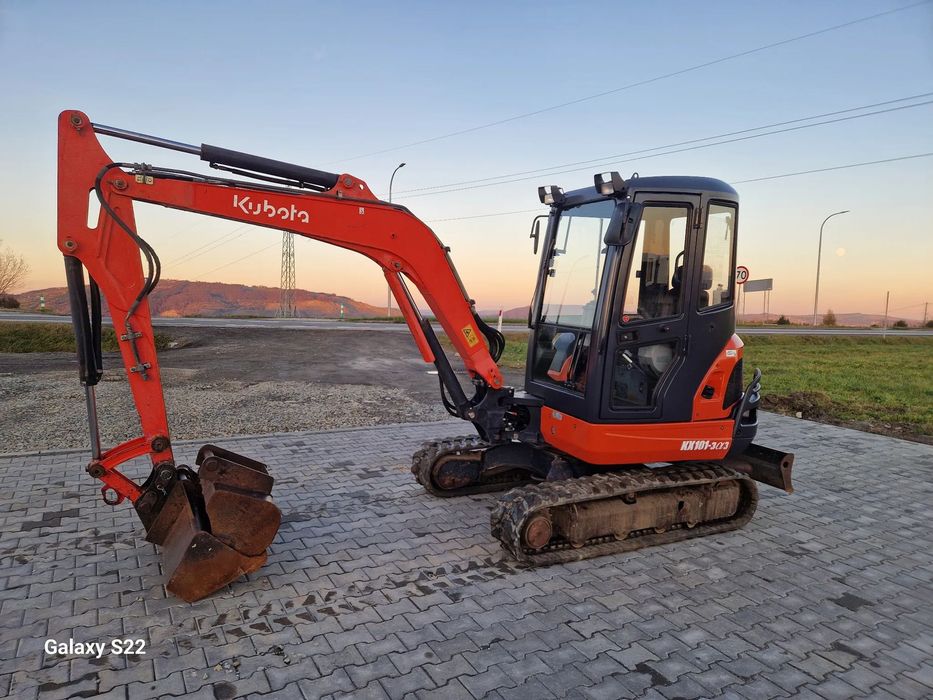 Kubota KX 101  Minikoparka Kubota KX 101-3