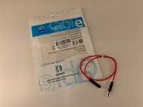 E153 Kabel Przedłużacz Audio Jack 3.5mm Czerwony