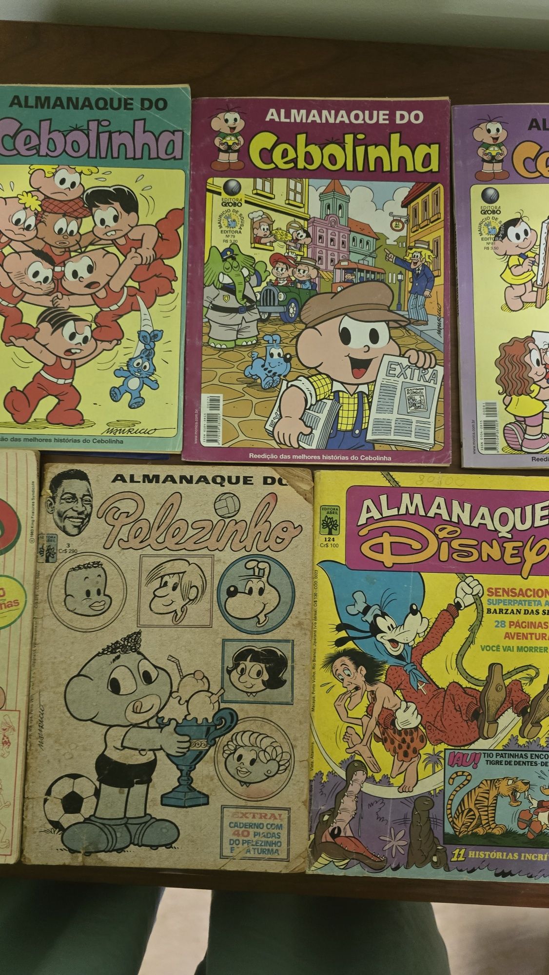 Almanaques Disney, Pelezinho, cebolinha