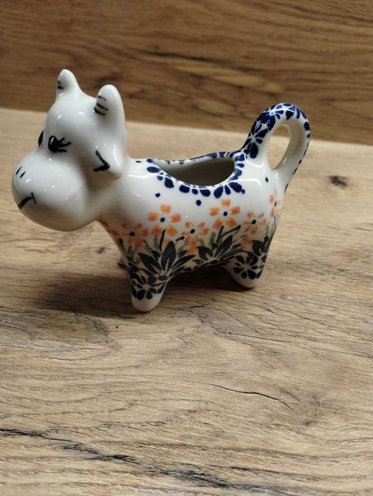 Mlecznik krowa ceramika Bolesławiec