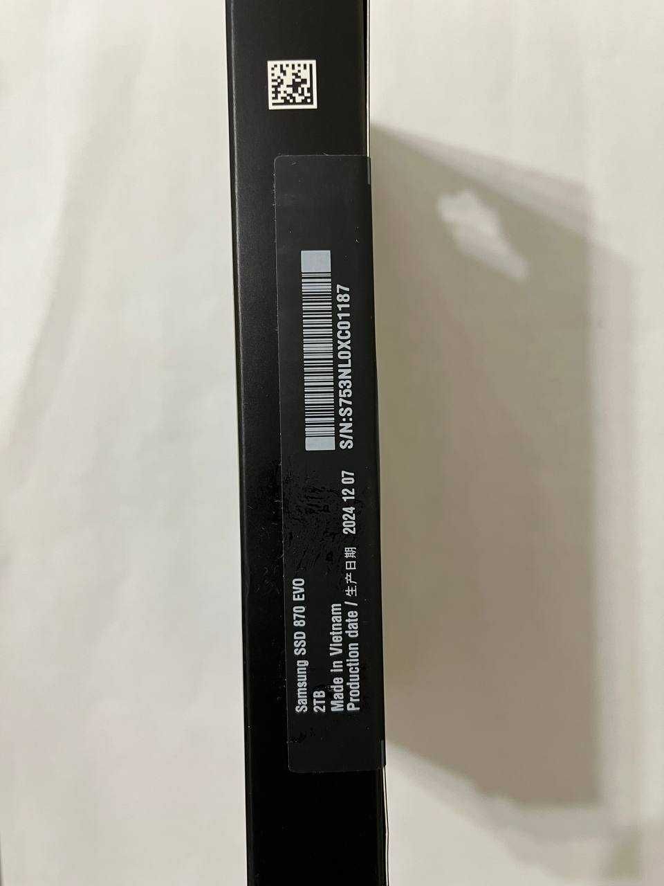 SSD накопичувач Samsung 870 EVO 2 TB (MZ-77E2T0BW)