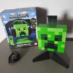 Lampka Minecraft Creeper Head Light Stojak na słuchawki Paladone