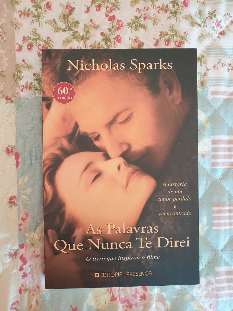 As Palavras Que Nunca Te Direi, de Nicholas Sparks NOVO - envio grátis