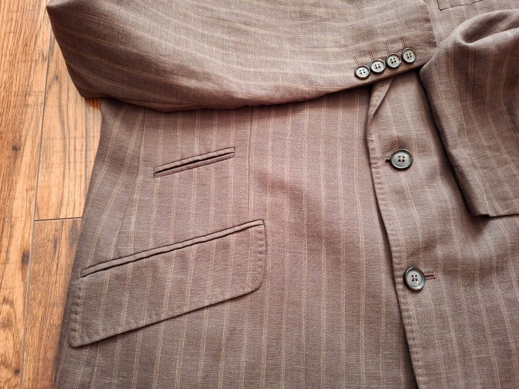 Marynarka brązowa Mark & Spencer r. XL / 112 / 56