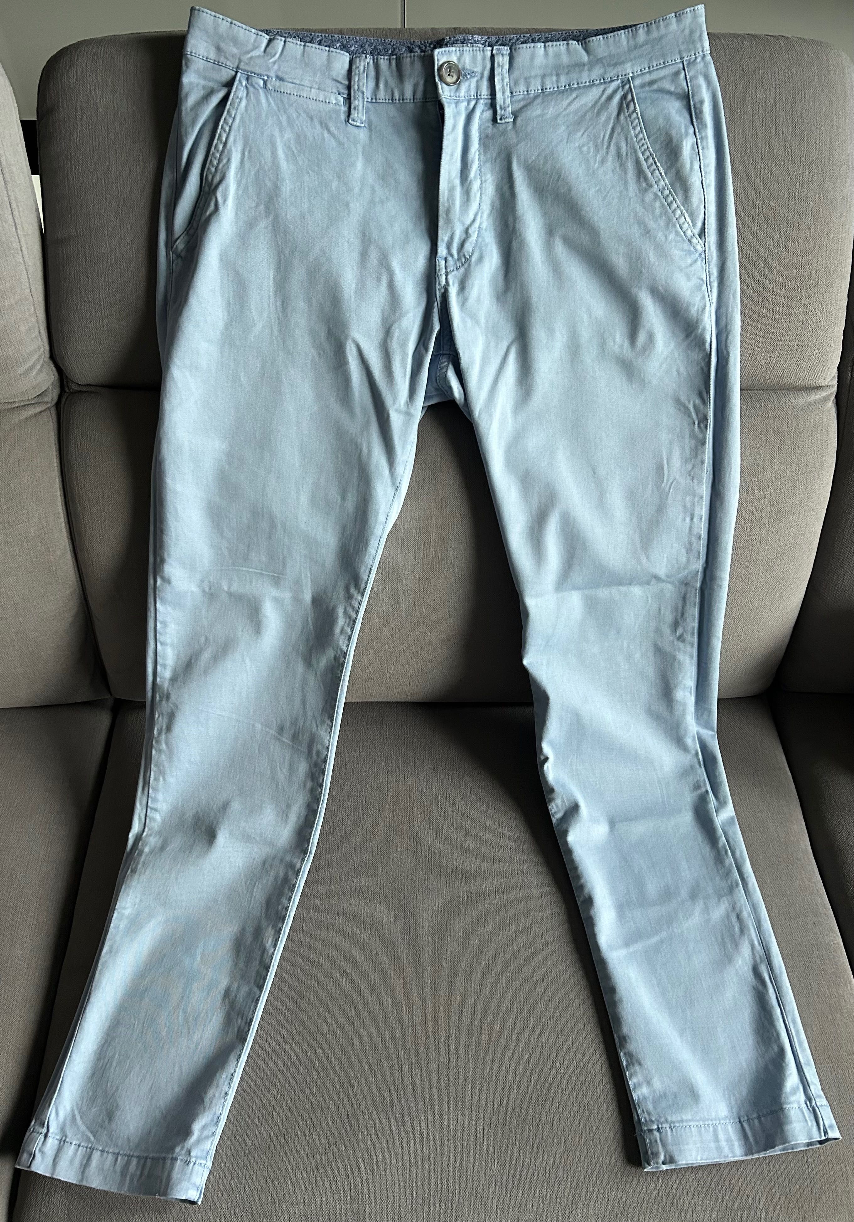 Pepe Jesns -70 % blue chinosy 34/34