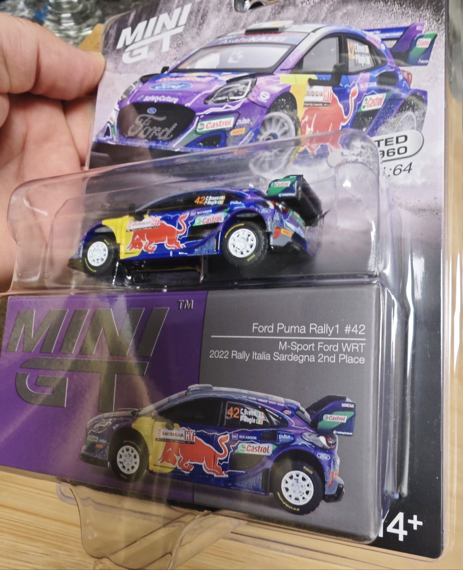 Ford Puma Rally 1 - R. Sardegna/C. Breen, Edição Limitada