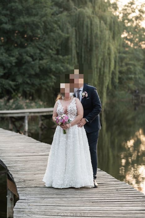 Suknia ślubna projektantki Agnieszki Światły – model Magnolia