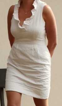 Biała sukienka 42