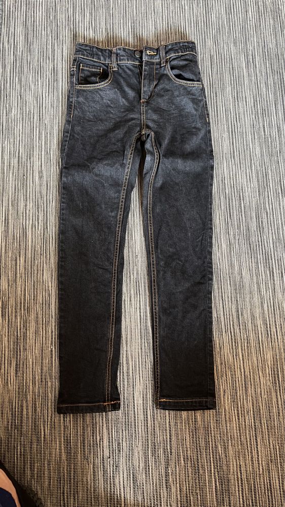 Spodnie jeans chlopiec dziewczynka 140 stan bdb o2