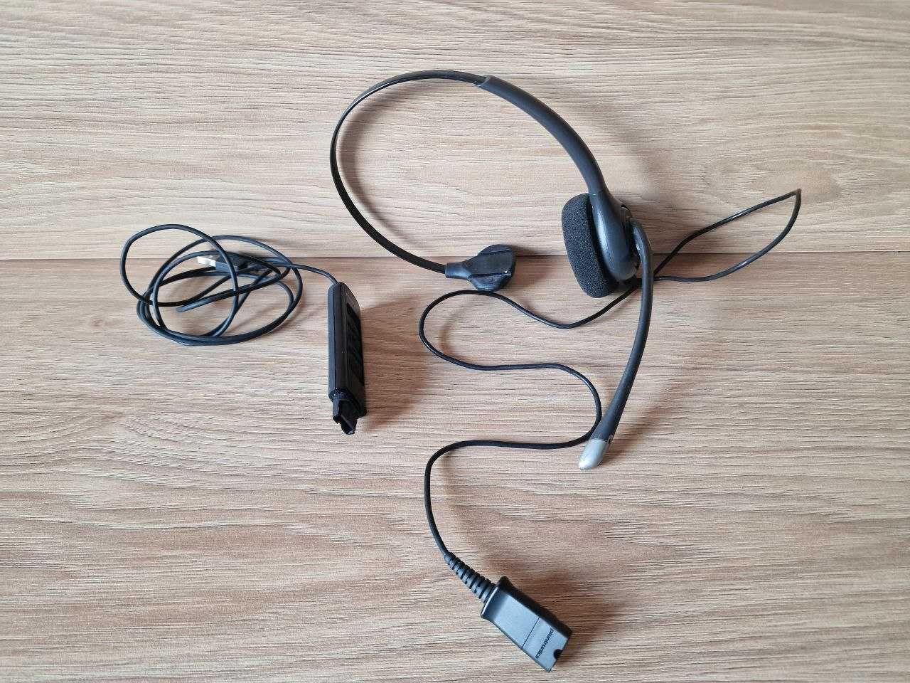 Słuchawki Plantronics HW251 N/A z kablem przyłączeniowym USB