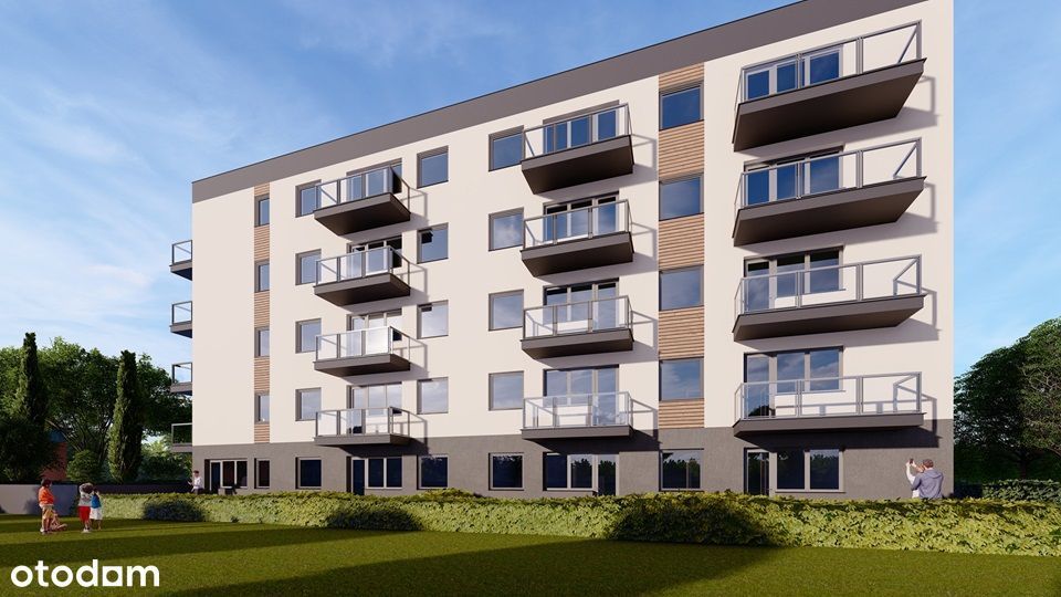 40m2 apartament z ogródkiem i KLIMATYZACJĄ!