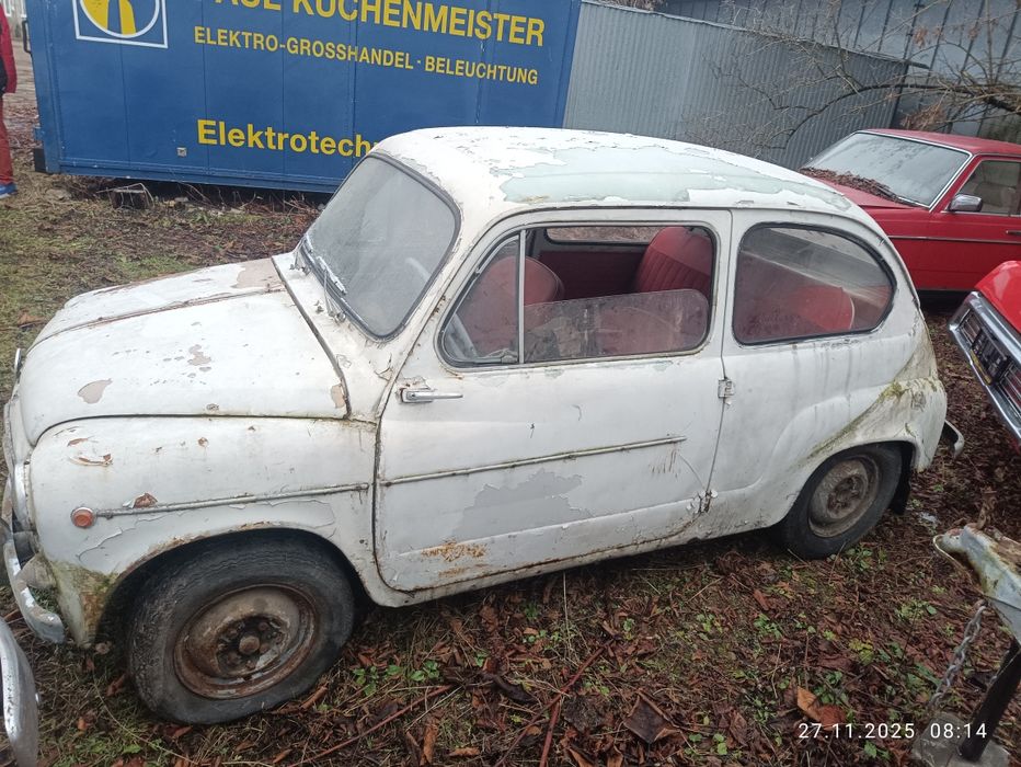 Zastawa zastava  750 / Fiat na części w całości
