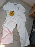 Karatega kyokushinkai rozmiar 140 cm + pas