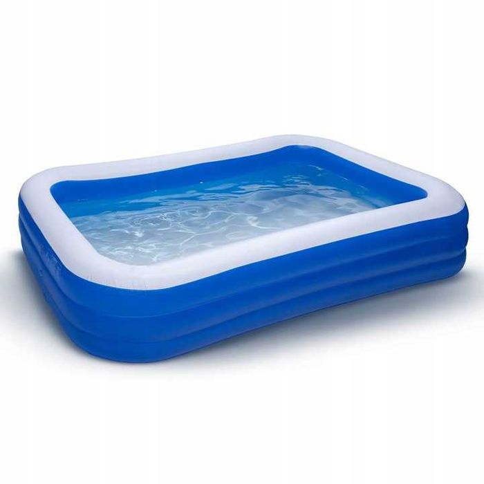 DUŻY BASEN XXL Prostokątny Do Ogrodu Na Podwórko Do Zabawy Dla Dzieci