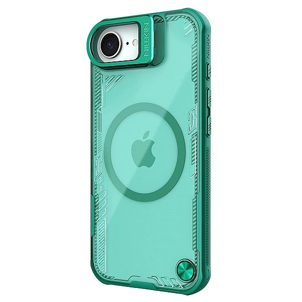 Etui Nillkin Iceblade Prop Magnetic z podstawką na iPhone 16e - zielon