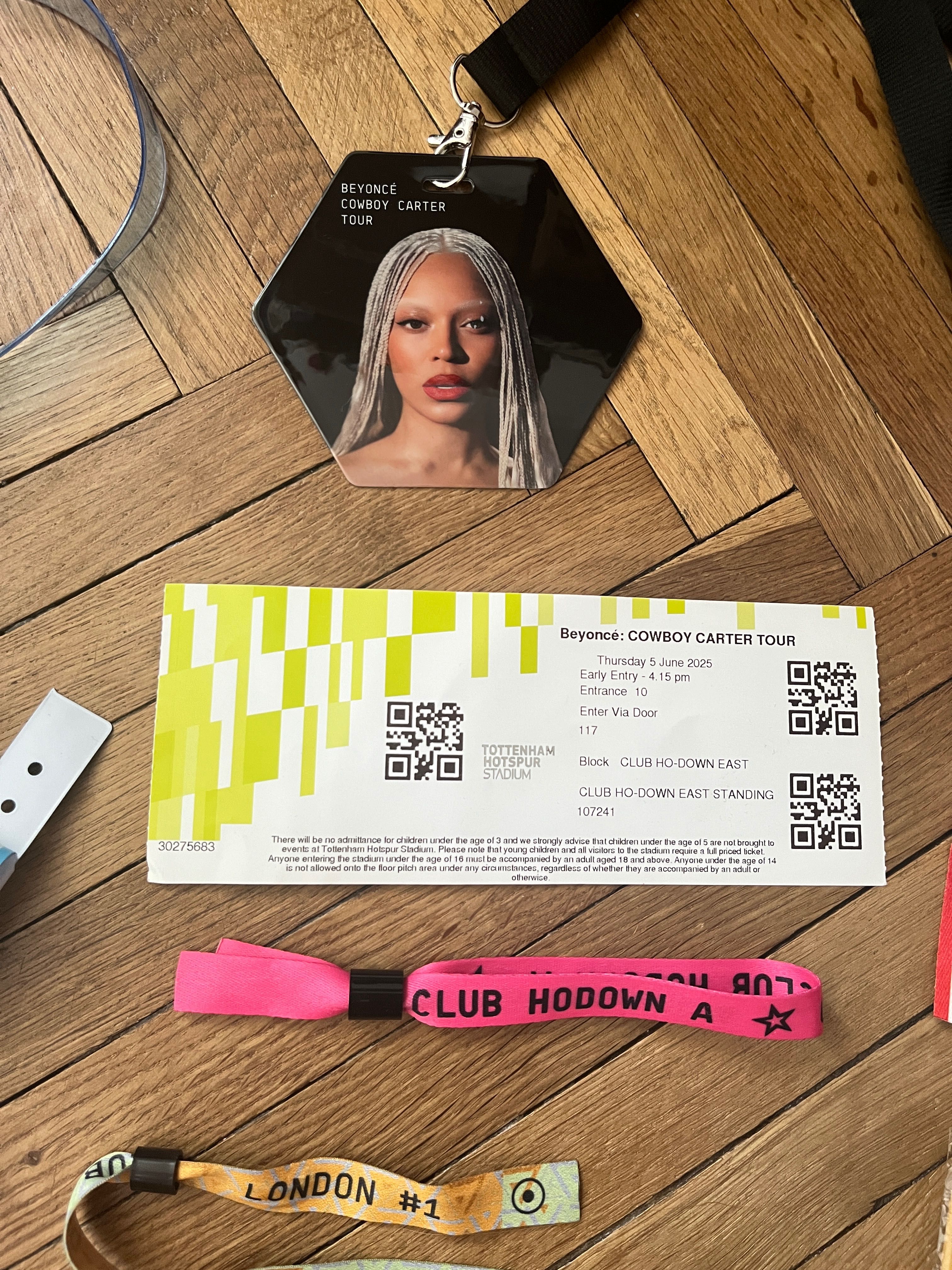 Beyonce Cowboy Carter Tour merch VIP