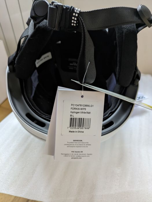 POC Fornix MIPS 55 58 M L Hydrogen White kask narciarski snowboardowy