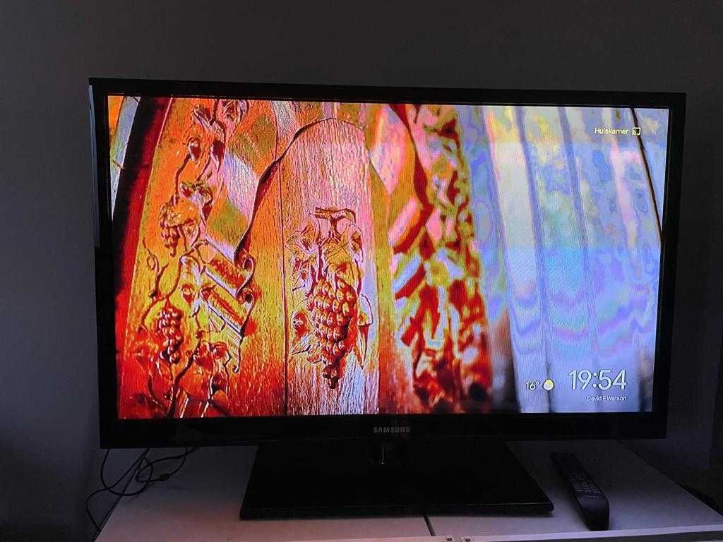 Samsung TV 43" televisão preta