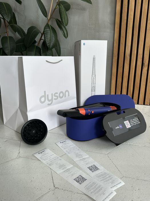 Новий!! Мультистайлер!! Dyson HS08 Straight & Wavy Vinca Blue/Topaz