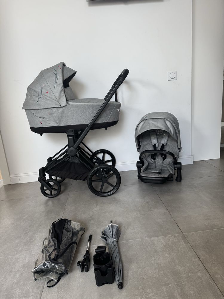 Cybex Priam 4.0 2w1 Koi / Black Matt