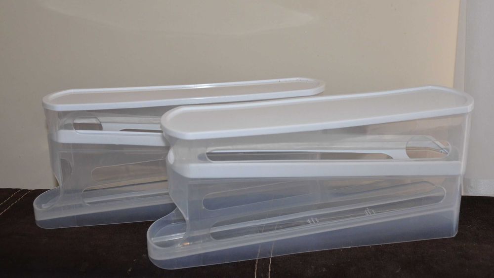 Pojemnik organizer do przechowywania jajek w lodówce- nowy-2 sztuki